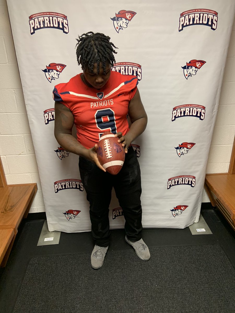 QuinterriusT_52's tweet photo. Enjoyed My Visit Today At Cumberlands University 🔴🔵 @flyblyguy @CoachEierUC @CoachBates7     #GoPatriots 🔴🔵 https://t.co/h1lbE9ceTZ