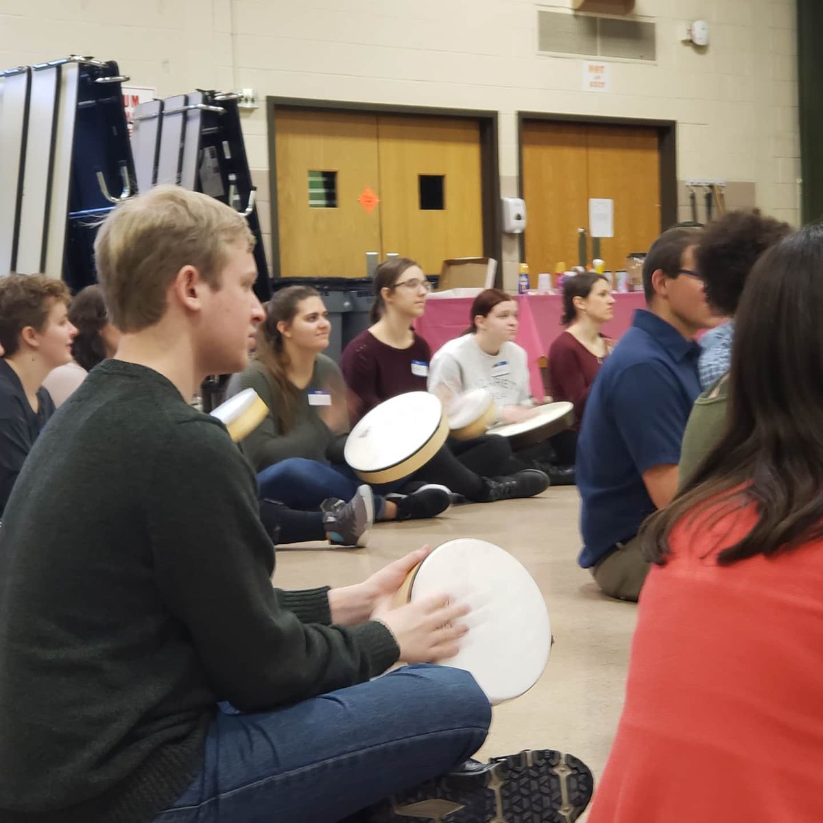 Orff process with instruments with James DesJardins at the GRAOSA winter workshop! <a href="/GRAOSA1970/">GRAOSA</a>  <a href="/jm_des/">James DesJardins</a>