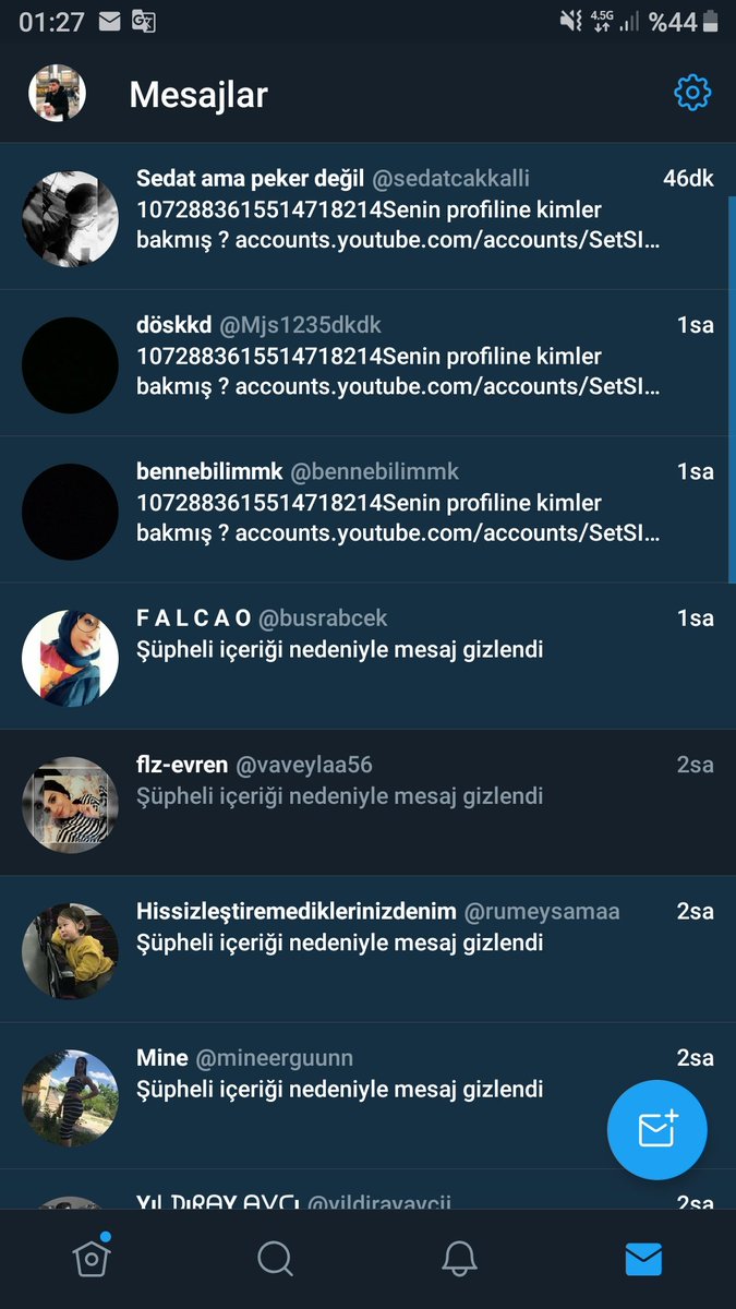 Bunlar sizede geliyor mu arkadaşlar