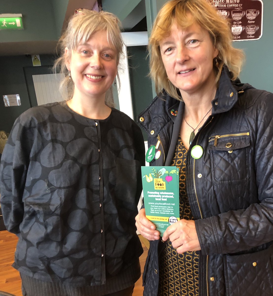 WeAreYLFN's tweet photo. Earlier today at a #climatechange and #community conference organized by @WexfordLocalDev where I met my favorite MEP @GraceOSllvn #YLFNtalk https://t.co/E4ZV6fu8z4