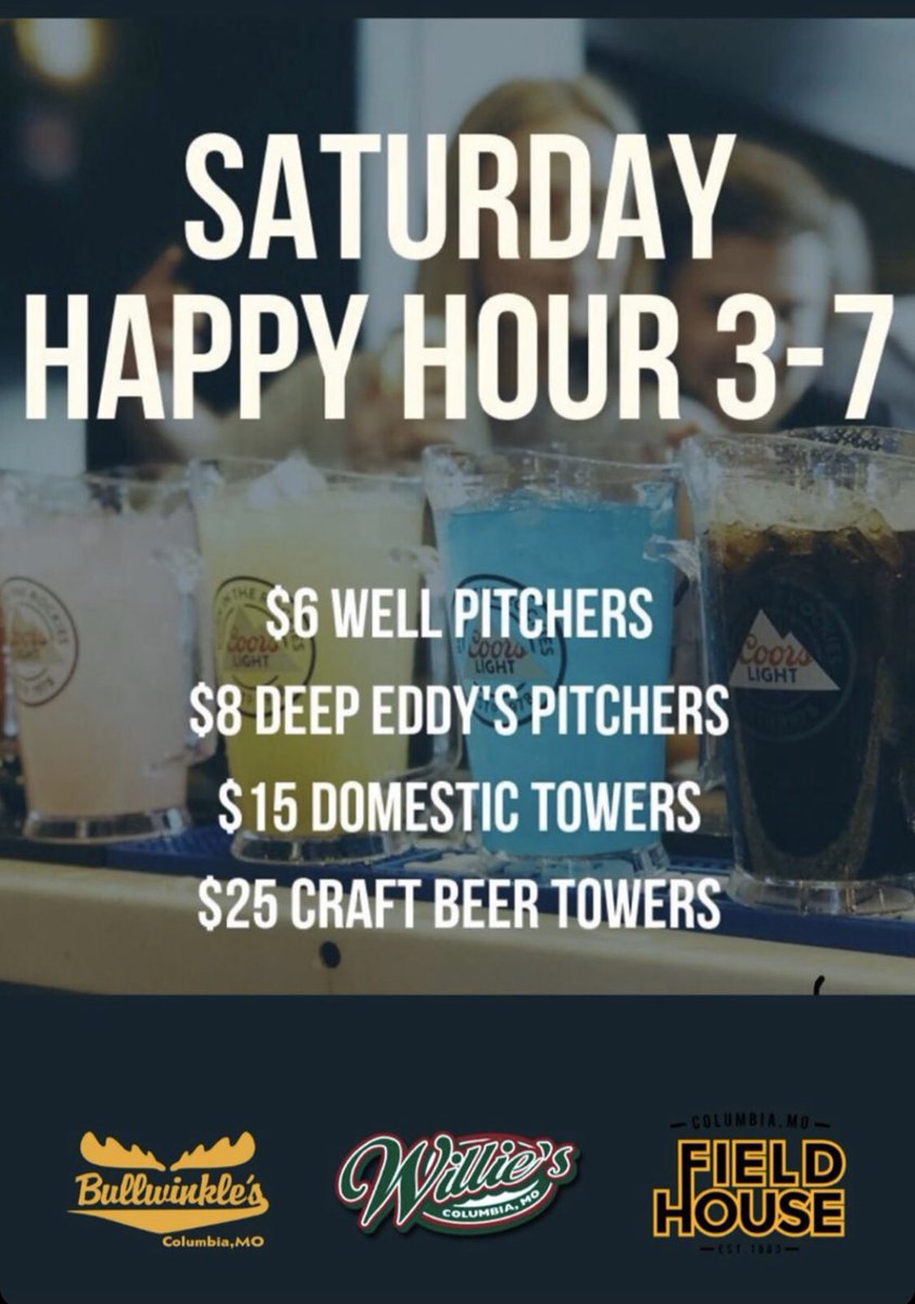 Fieldhouse | Willie’s | Bullwinkle’s tweet media