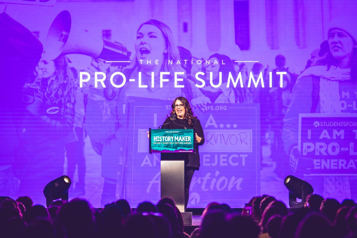 StudentsforLife's tweet photo. Thank you for coming to The Pro-Life Summit 2020! 

We had a blast and hope you learned a TON here in D.C. or online.

Let's go home to our communities and abolish abortion!

#prolifesummit2020 https://t.co/jFocGiFlHl
