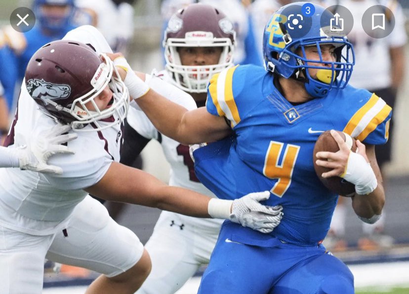 devnotdav's tweet photo. Extremely excited to announce that I’ve received my 4th offer from Briar Cliff University 💙🧡 #gochargers @BriarCliffFB https://t.co/5b2cJy0qie