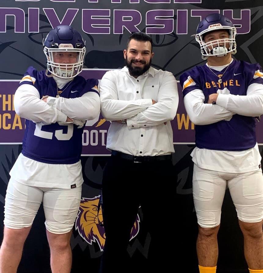 Congratulations @Brody25Brody &amp; <a href="/coltonJ48431874/">Colton Johnson</a> the newest Bethel Wildcats! We are proud of you and can’t wait to see you on the field again! #Committed <a href="/BethelUniv/">Bethel University</a>  😈👊🏼💪🏼