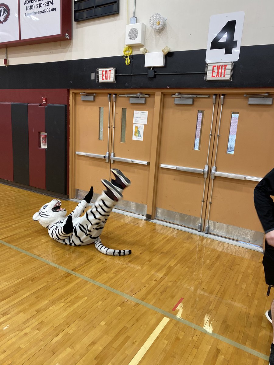 bballbaseball10's tweet photo. Donny is the leading reason tigers are going extinct, especially those of plainfield north. Come watch us beat plainfield north at 6 and maybe Donny won’t punch you too. https://t.co/AJhMSjC1fG