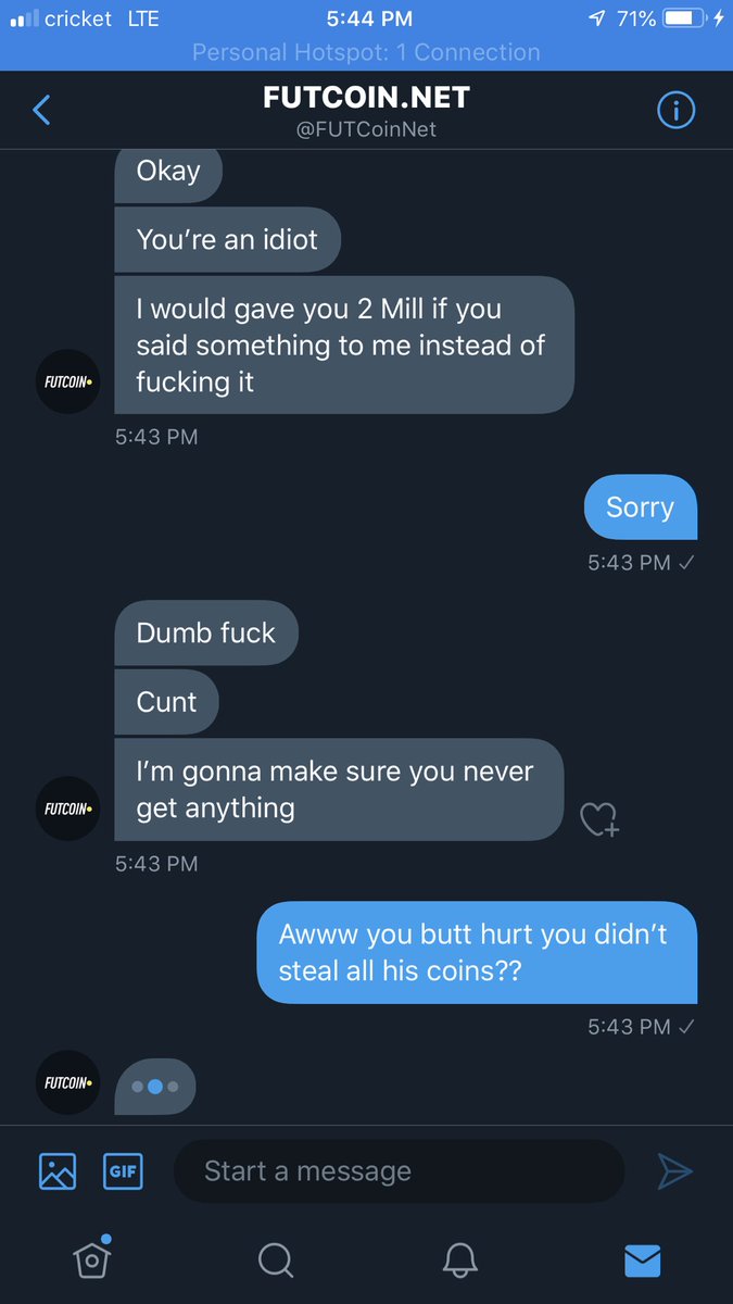 NoXkkz's tweet photo. So @FUTCoinNet another scammer out there. Please RT, so no one else falls into it @DutchAvion @FUTTraderJ @FUTCoinShoppe @BobbleheadFUT @ImADuckQuackk @FUTCoinSniper @FUTCoinSniper https://t.co/vDqRIomSot
