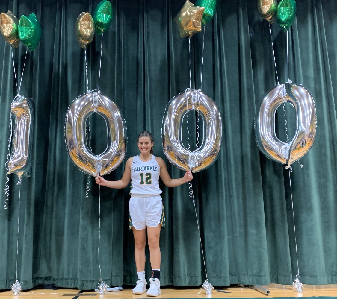 One of those unforgettable days for our program...<a href="/BGGVB_/">BG Girls Basketball</a> moves to 9-0 on the season with a solid 68-46 win over Mercy HS (CT) and <a href="/erinncarneyy_/">Erin Carney</a> gets her 1,000th career point. Congrats to “E” and her teammates - a true team effort! #poundthestone