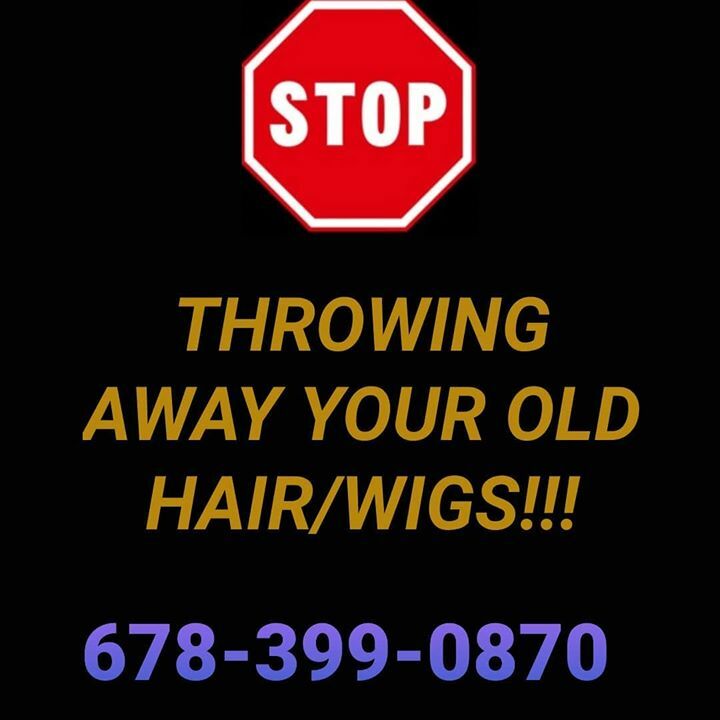 Send us your hair so we can turn it into a whole new Wig Unit! . . . . . . #atlparties #georgiastate #georgiatech #wiglife #Magiccity #haironfleek #weaveologist #strokersatl #custonwigunits #hot1079atl #bundledeals #wigs #v103atlanta #hair #atlantaclubs #atlantaupartw…