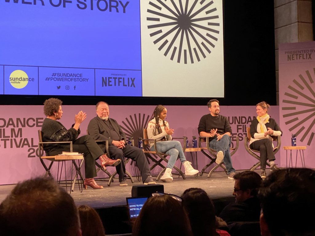 KPospisil (@krispospisil) on Twitter photo Here with <a href="/macfound/">MacArthur Foundation</a> colleagues for Power of Story: Just Art with three MacArthur Fellows: <a href="/Lin_Manuel/">Lin-Manuel Miranda</a>, Julie Taymor, and <a href="/weemscarrie/">Carrie Mae Weems</a> alongside artists Ai WeiWei and @kerrywashington. Great conversation! #MacFellow #powerofstory #Sundance2020 Here with <a href="/macfound/">MacArthur Foundation</a> colleagues for Power of Story: Just Art with three MacArthur Fellows: <a href="/Lin_Manuel/">Lin-Manuel Miranda</a>, Julie Taymor, and <a href="/weemscarrie/">Carrie Mae Weems</a> alongside artists Ai WeiWei and @kerrywashington. Great conversation! #MacFellow #powerofstory #Sundance2020