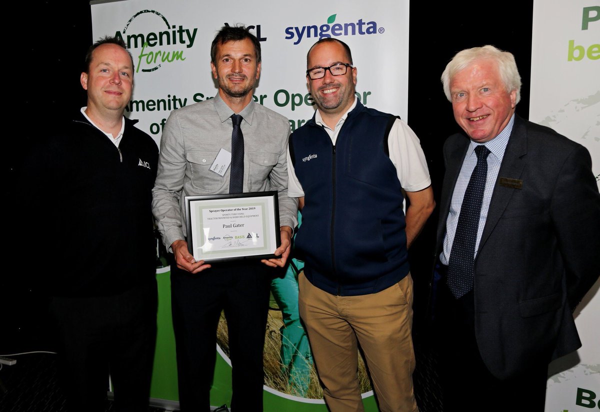 CaldyGolfClub's tweet photo. Congratulations Paul from everyone at Caldy GC

Congratulations to Paul Gater from Caldy Golf Club, who has been named the 'Sprayer Operator of the Year' by the Amenity Forum https://t.co/aFApiAQYee