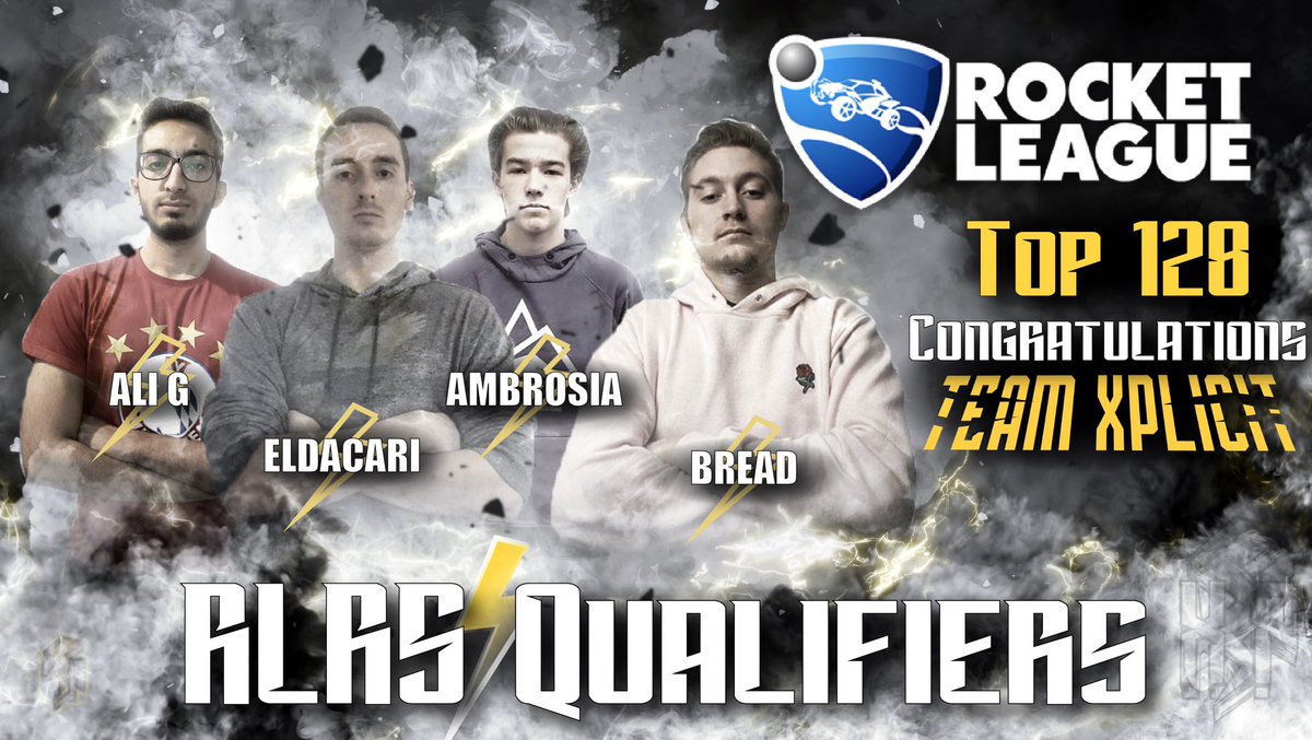 TeamXplicitGG's tweet photo. Congratulations to our #RocketLeague Team on making #RLRS Qualifiers.
-
#top128
-
@eldacari @lilbreadrl Ambrosia AliG
- https://t.co/V2RJ6KqIcC
