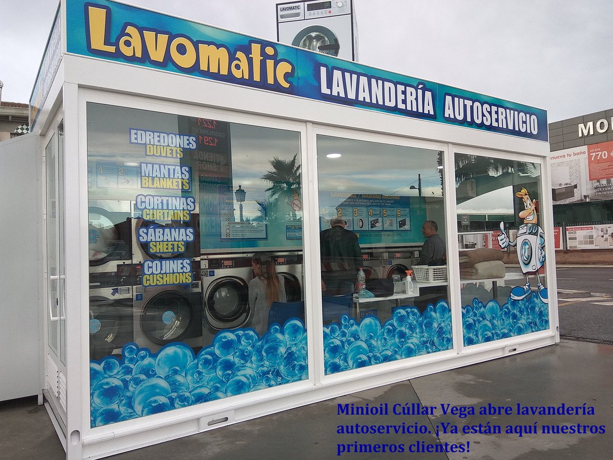 MiniOil1's tweet photo. Con las lluvias de estos días y los fríos que hacen, es un caos no tener espacio suficiente en casa para que las prendas queden bien limpias y secas. En nuestras estaciones de servicio de Cullar Vega y de Motril, tenemos servicio de lavandería. https://t.co/Un0KjZ5HyX