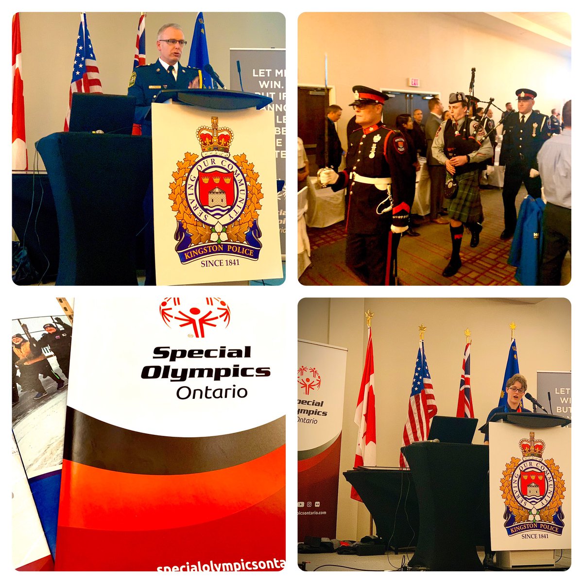 WestGreyPolice's tweet photo. Thank you to @KingstonPolice for hosting such an amazing day. So many inspirational people in one room #GuardiansOfTheFlame #LETR2020 https://t.co/PQV9MdJNaf