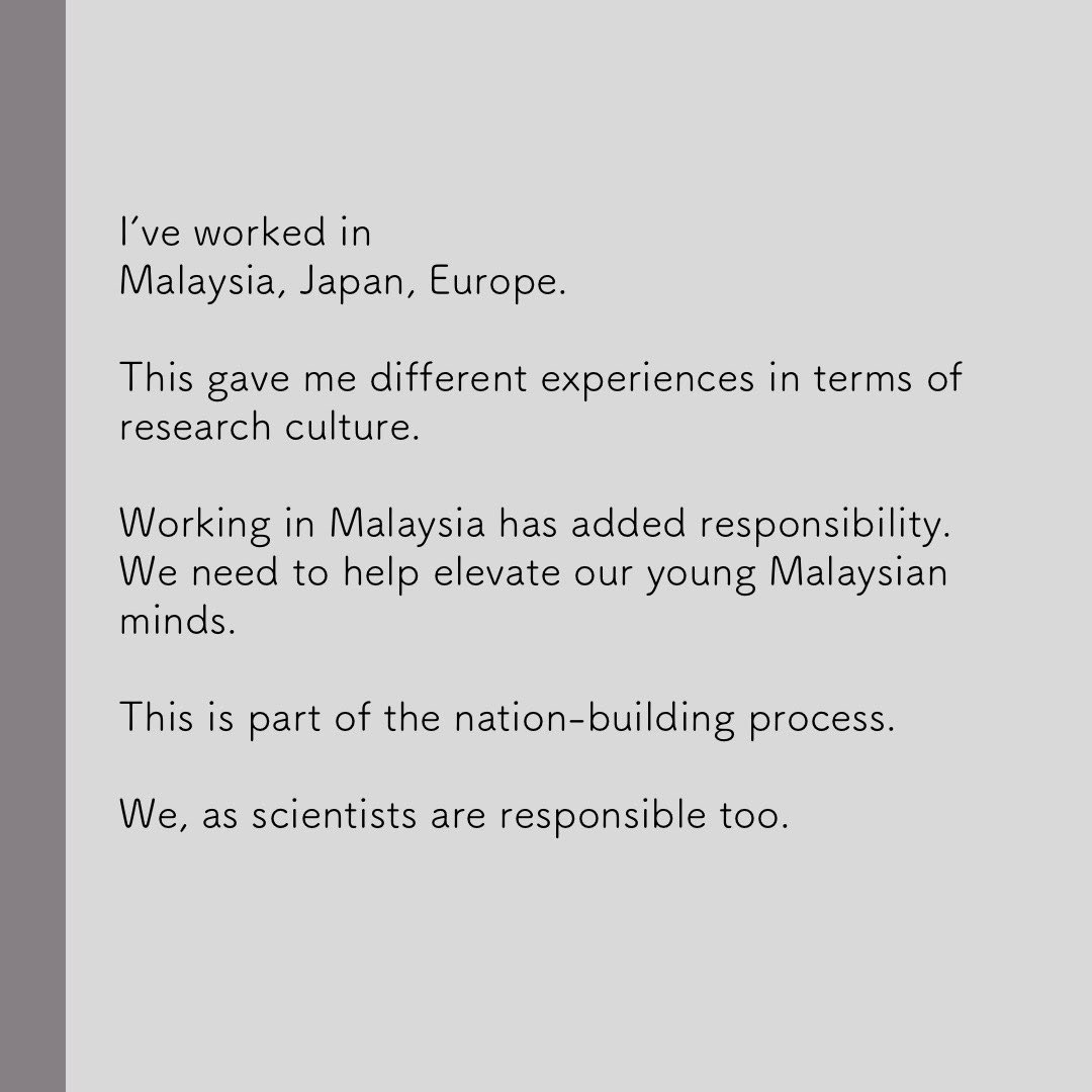 32.  @kuhanchandru, an organic geochemist working to unravel the origins of life on Earth. “Chemistry was already present - in grounds, rocks, as geochemistry. Chemistry also exists in us as biochemistry. What happens during the transition from geochemistry -> biochemistry?”