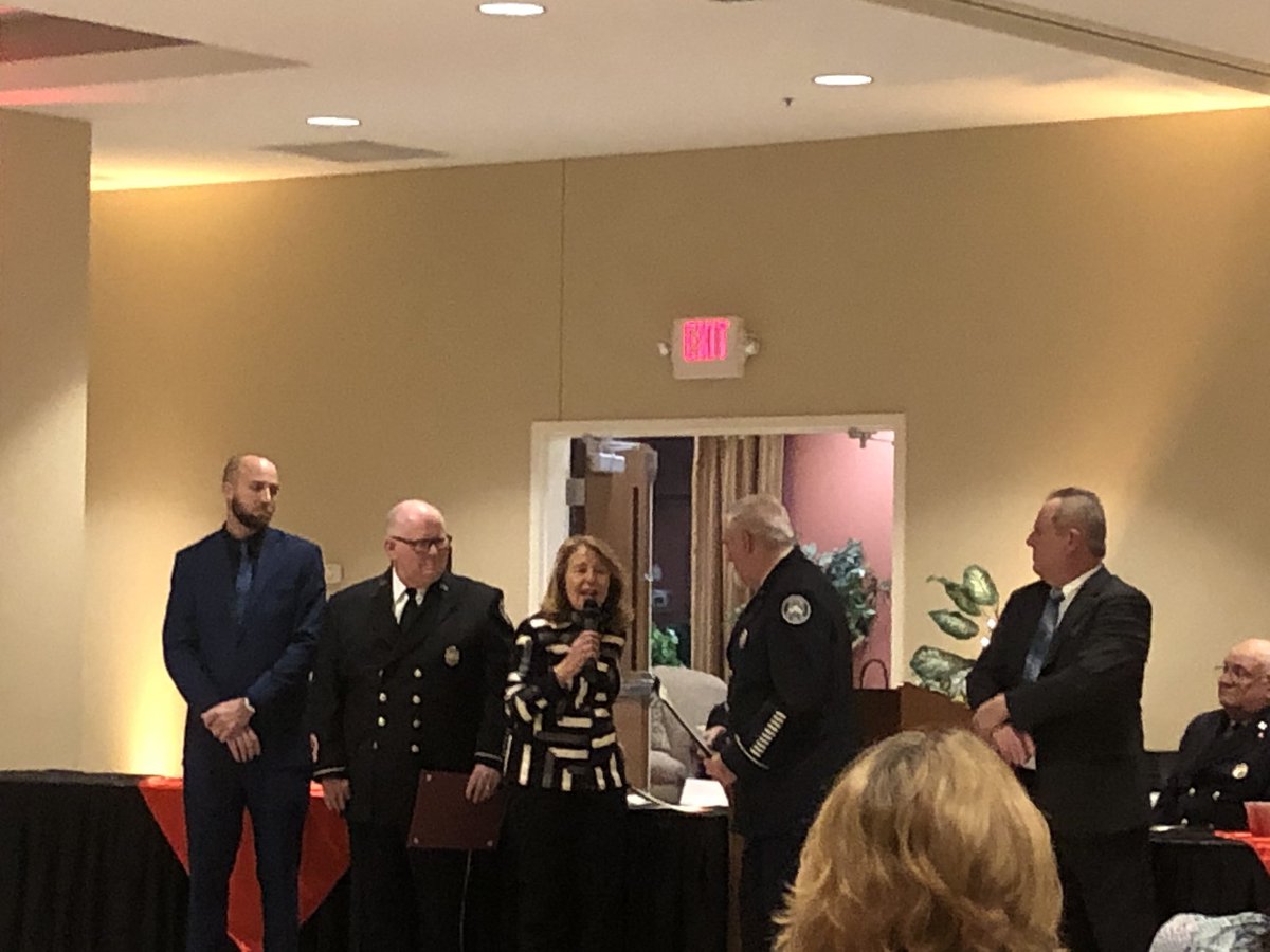 Congratulations to Robert Lee Ayers for 55 years in the Pocomoke Fire Co. He was presented with multiple citations including one from Governor Hogan. #ThankYou #DedicationToCommunity #KeepingFamiliesSafe #PocomokeFiremansBall