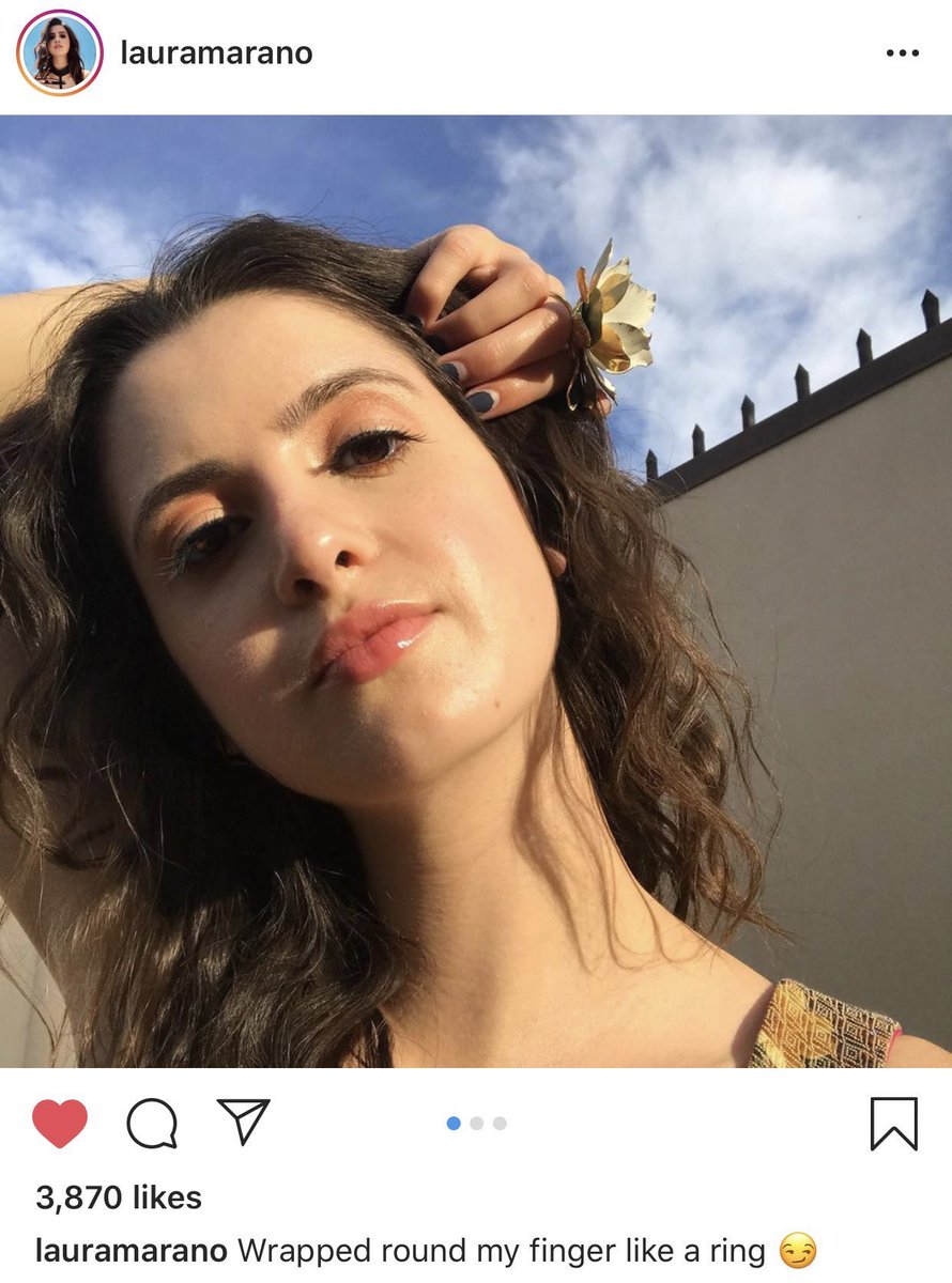 Selena Gomez Source On Twitter Laura Marano Captioned Her Instagram Photo With Ring Lyrics It felt empowering to sing in spanish again and 'de una vez' is such a beautiful love. selena gomez source on twitter laura