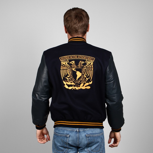 Chamarra Unam Piel Chamarras Universitarias De Piel