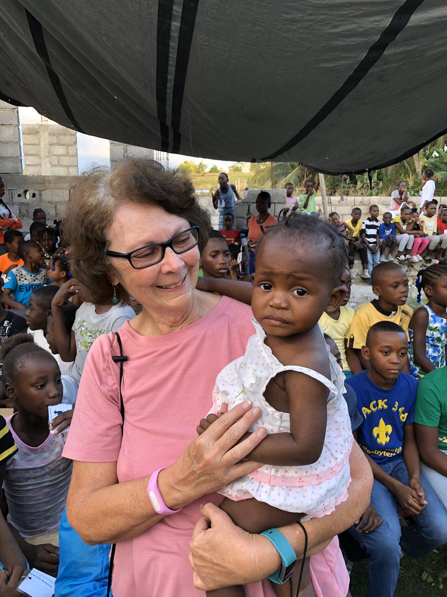 FTMissions's tweet photo. Lots of cuties at VBS! Here’s Judy with one. https://t.co/rPENGAyxWY