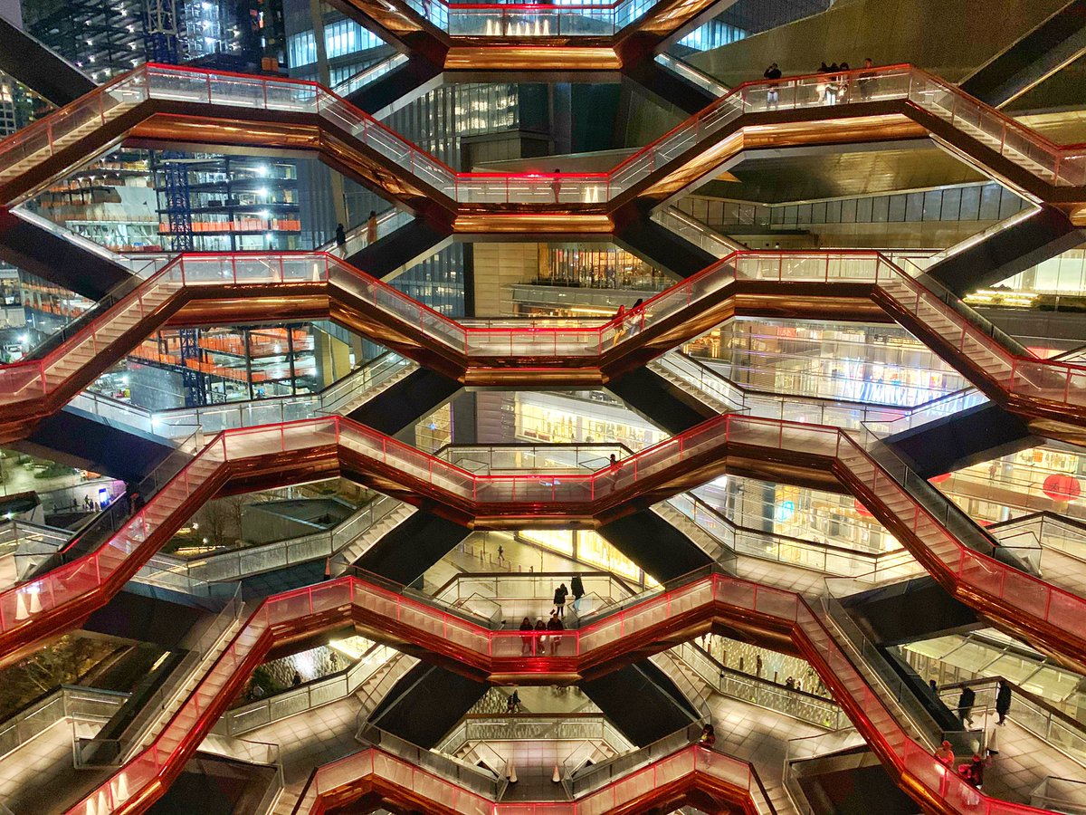 Always something new to experience in #NYC and this trip was no different! Have you climbed to the top of the #Vessel yet? An incredible architectural landmark in the <a href="/_HudsonYardsNYC/">Hudson Yards NYC</a> neighborhood epitomizing modern day structures! The views from the top are incredible.