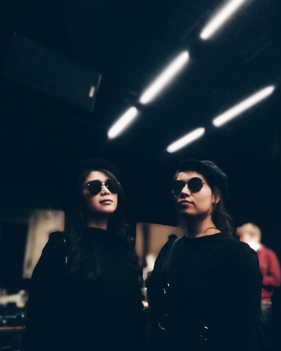 ArsElectroniken's tweet photo. Noticed a few nods to last year's #TheKingAndTheSea set at the @iclinz #Musikkapelle Konzert the other night... 🕶🕵️♀️🕵️♀️🕶 https://t.co/h1GaOHzgrE