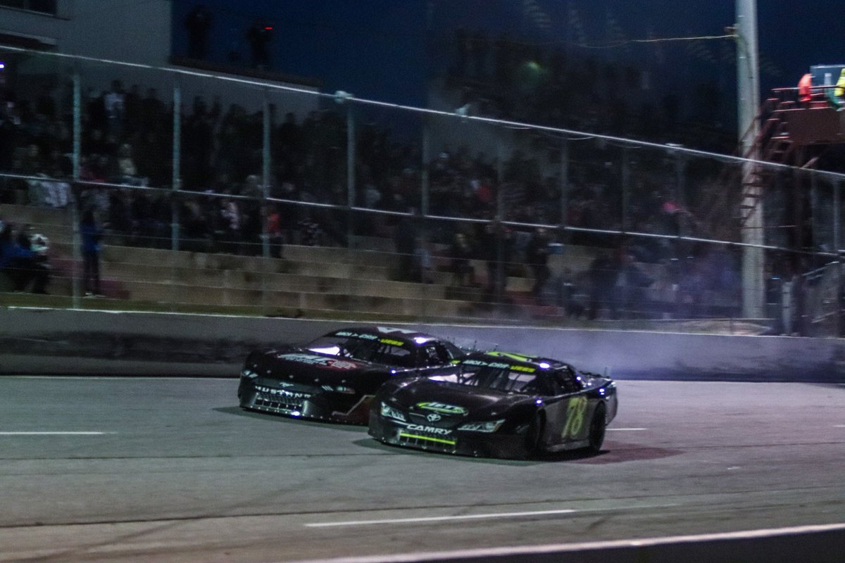 RacingAmerica's tweet photo. .@CoreyHeim3 beats fellow Marietta, GA driver @KylePlott by inches to take @CRAracing #SpeedFest2020 at @CordeleSpeedway, the biggest win of his young career.

Find results in Race Day Now:  https://t.co/1vYnbctuYy https://t.co/ZVa3rm7PZC