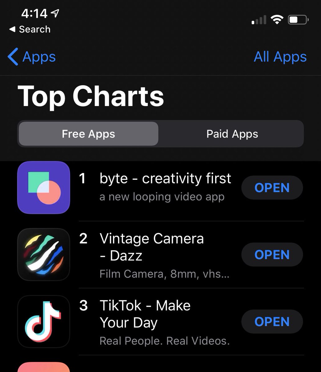 nikitabier's tweet image. It feels nice to have the #1 app be American-made again.