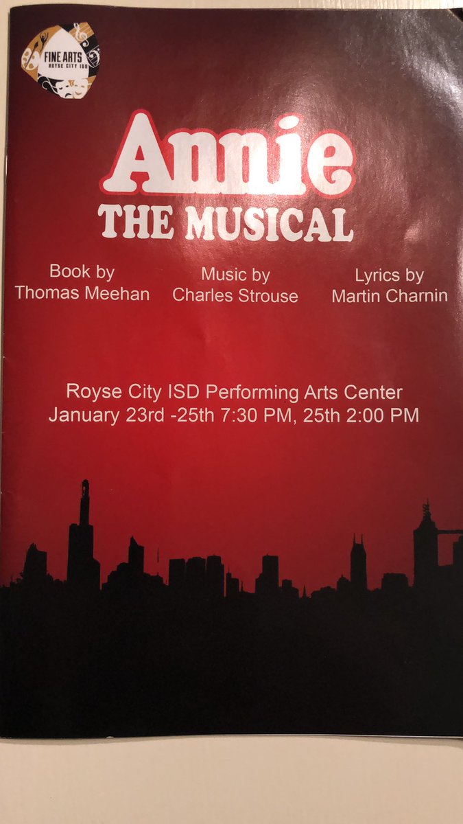 I couldn’t be more proud of the students and directors who made this show happen. While the talents are very obvious, it is the hard work and dedication that makes this show truly special. I am so proud to be your principal. <a href="/rcisdfinearts/">Royse City ISD Fine Arts</a> <a href="/RoyseCityHS/">Royse City HS</a>