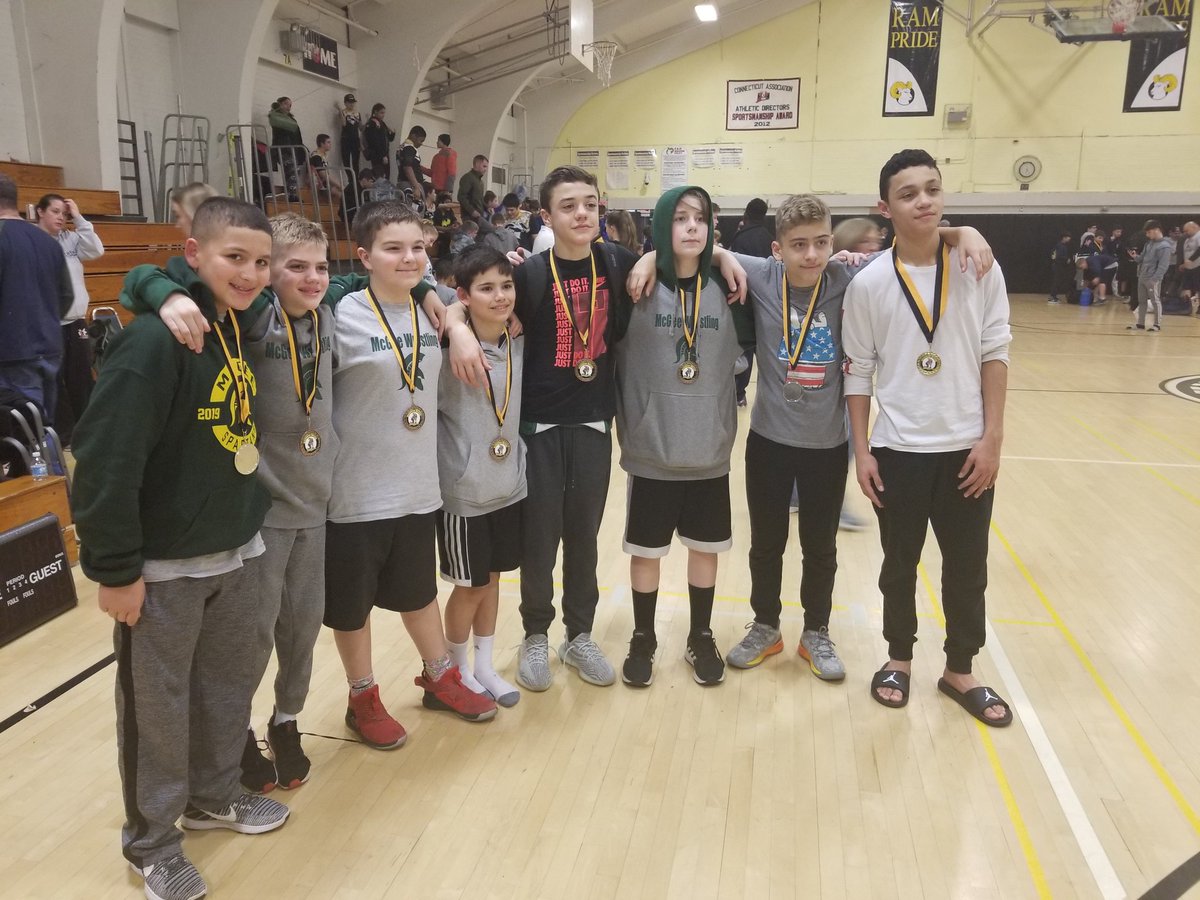 DixScience1's tweet photo. Medal winners and McGee wrestlers at the Wilson Tournament today.   
@cormack_mcgee @WeAreMcGee @principal_urso https://t.co/wbx7skBquv