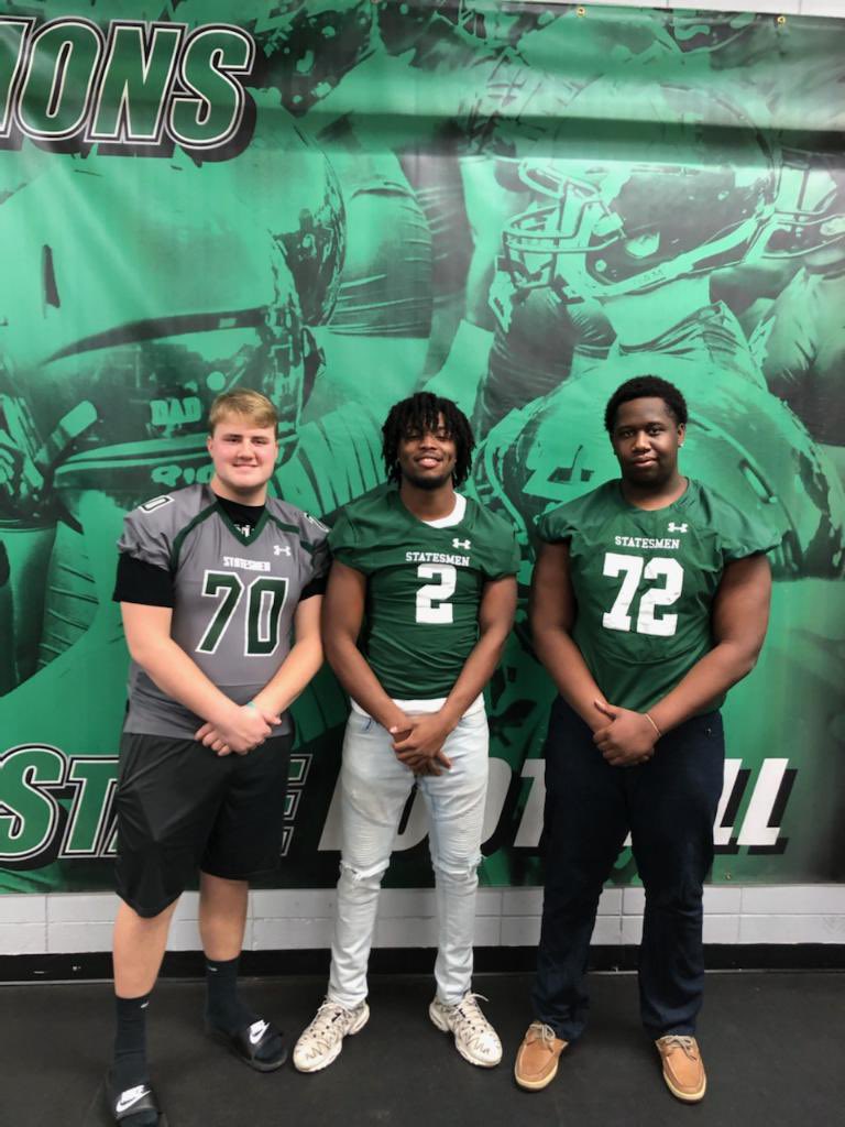 cjbrown1201's tweet photo. Had a great official visit at Delta State, Thanks for having me @DeltaStateFB @CoachFletch72.
@JCFB_Recruiting @AL7AFootball @YellowhammerFB https://t.co/3EBFPaQOSW