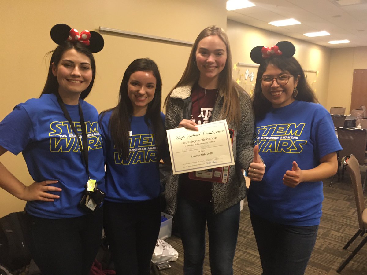 llwristers's tweet photo. Congratulations to LTHS senior Lindsey Moore who won the Future Engineer $500 scholarship at the Texas A&amp;M High School Conference hosted by the TAMU Society of Women Engineers https://t.co/BuoupLh5YN