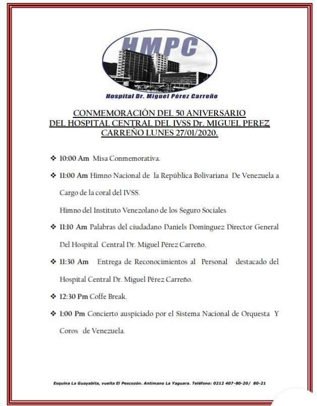 SVNefrologia's tweet photo. Nos sumamos a la conmemoración de los #50años del #HMPC . Su servicio de Nefrología y Trasplante ha sido crisol de formación , nivel profesional y buena atención . 
Éxitos ! 
Vendrán mejores tiempos .. https://t.co/RCfuS6ECA2
