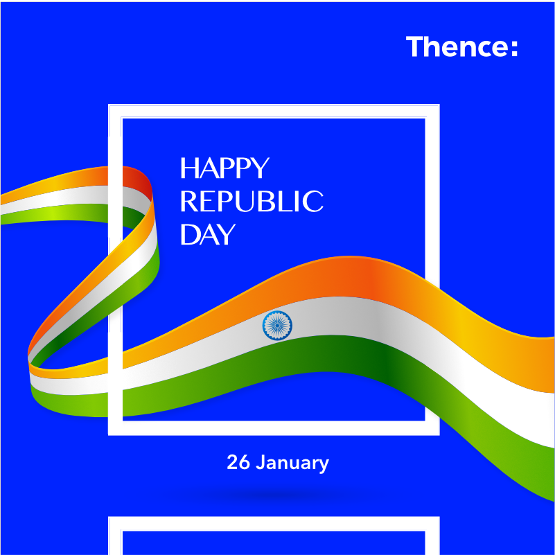 thenceco's tweet photo. Let’s rejoice in the glory and golden heritage of our ever shining Nation. 

Happy Republic Day 2020 

#Thence #Republicaday2020 https://t.co/HbwTikHhNZ