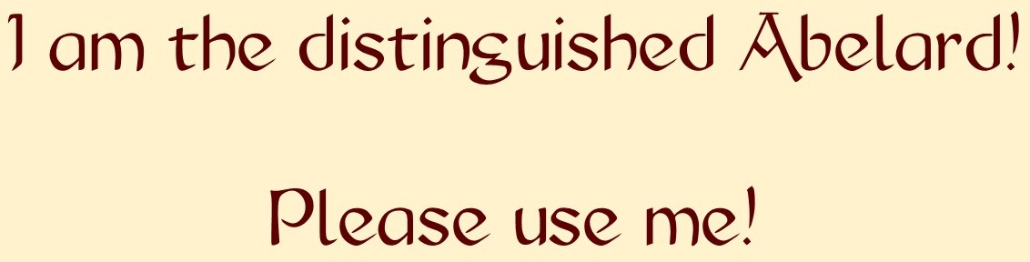 This is the phage research font Abelard, made specially for the late Dr. Roger Hendrix.