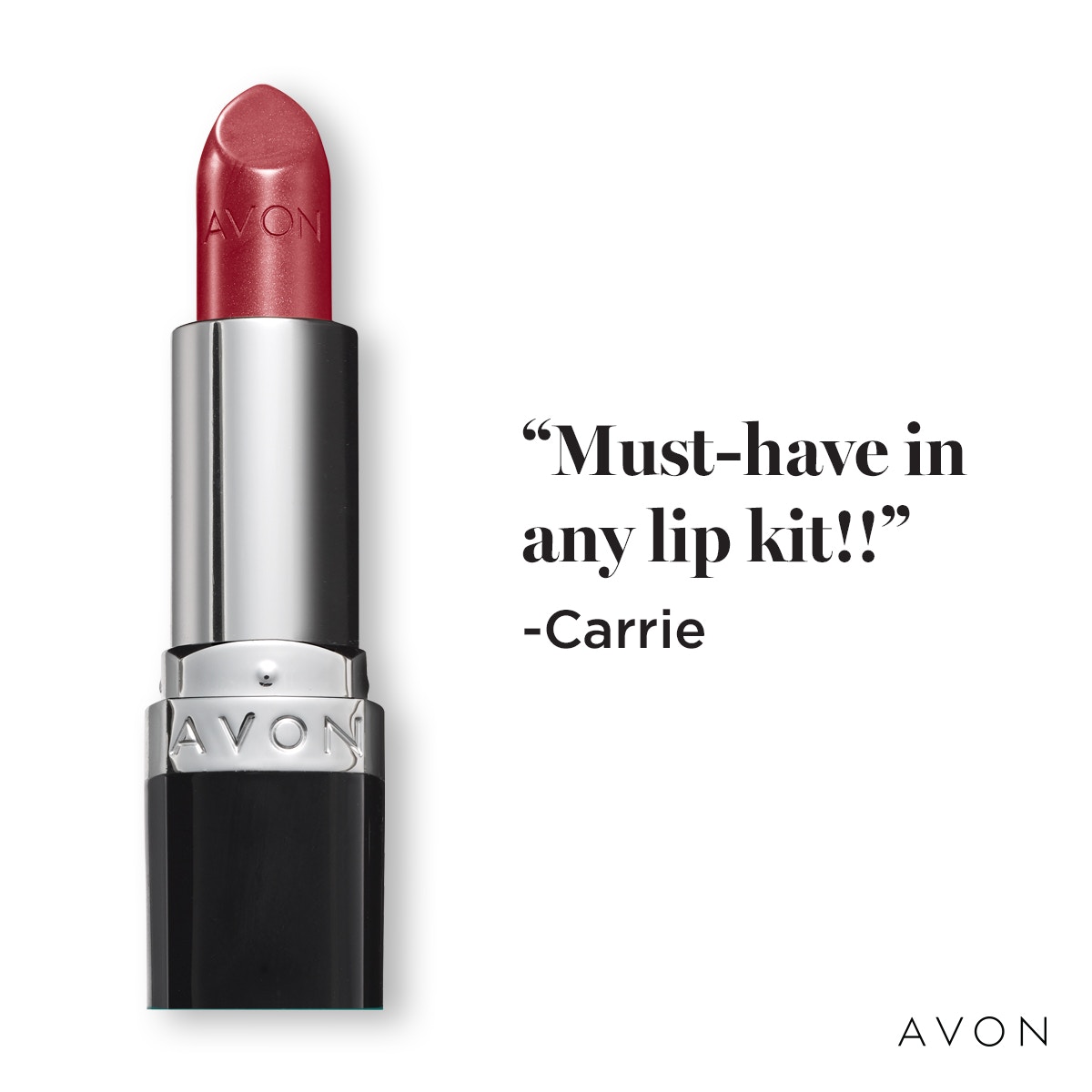 JackieNestle's tweet photo. Avon True Color Lipstick comes in over 40 stay-true shades with two finishes—satin and shimmer—providing high-impact color and luxurious moisture every time. https://t.co/yMgIZT4Erm. #lipstick #truecolor #avontruecolor. #makeup https://t.co/otCf6CuuqC