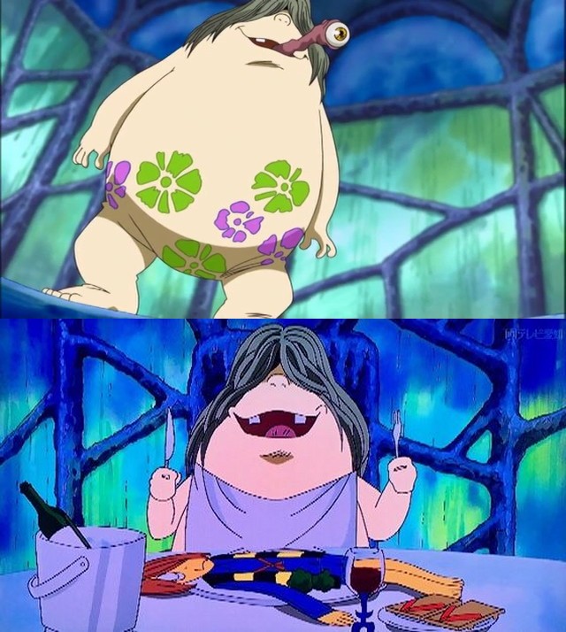 オオカワ 各期のさざえ鬼 1 3期 鬼太郎に化け人魚の子を売り誘い出す 4期 1期と同じ そこで人魚の子から助けを求められる 5期 リゾート地で妖怪横丁の仲間に近づき捕え誘い出す 目的は鬼太郎を喰い妖力を得る為で 3期では公害病を克服する為になって