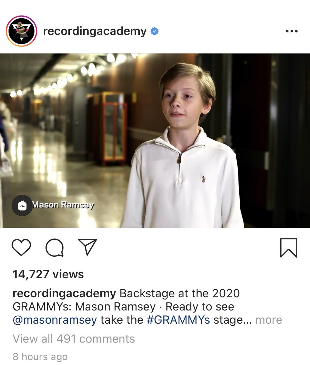 HYPR_BALLAD's tweet photo. ARMY PLEASE go show that Mason kid some love on the RA’s IG. This is so sick. He is a child. This is an exciting opportunity for him &amp; his family runs his social media accs. Such a shame they can’t even look at videos of him that should be exciting, without seeing such ugliness. https://t.co/s3M0jjE6eC