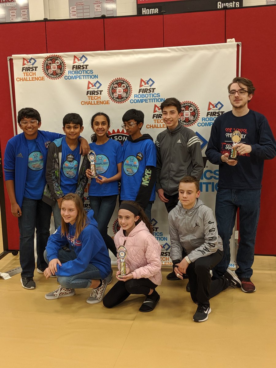 DigitalDiets's tweet photo. @Wilson_Rams History was made, we were the first rookie team to get 2nd place in FTC robotics against high schoolers. Though we didn't reach regionals, we still come home with the hardware the symbolizes our kids toughness, grit, and dedication. Congratulations Rams!!!🐏 https://t.co/oi1rIp3P9r