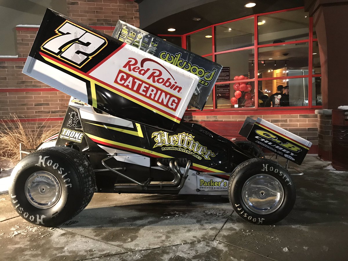 RedRobinRacing's tweet image. One year ago today we saw this beauty for the first time. @RyanSmithRacing @HeffnerRacing at the @PTCYummm #BottomlessFun 🏁🏁