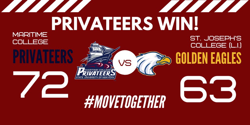 PRIVATEERS WIN! A big second half lifts the Privateers over St. Joe’s LI. #MOVEtogether