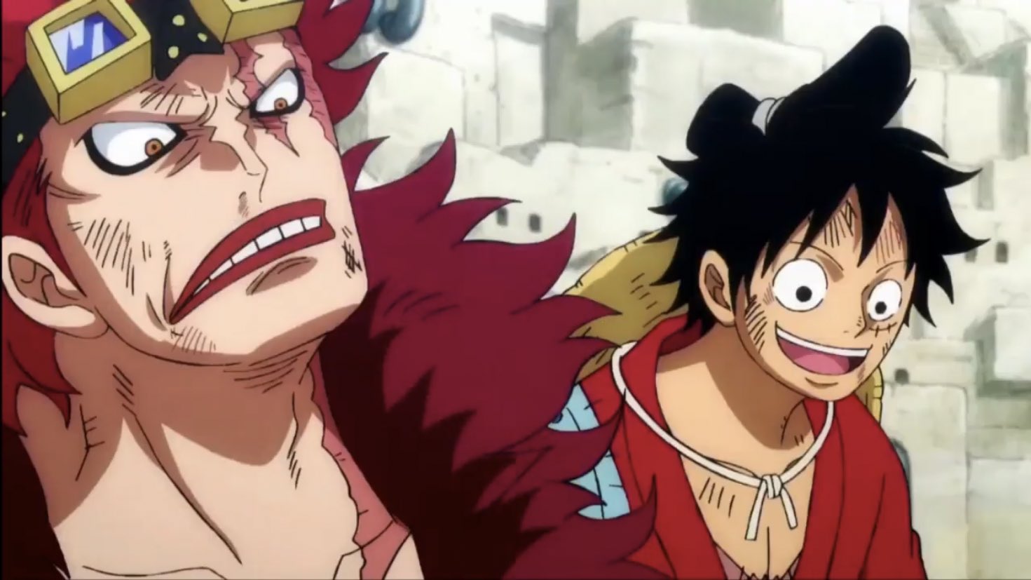 Log ワンピース考察 Twitterren ルフィとキッドが兎丼の囚人採掘場で大量のだんご食べて腹パンパンになってた状態から 数秒で消化したこのシーン これって無意識で 生命帰還 使ってない ルフィに関してはこれまでも似た様