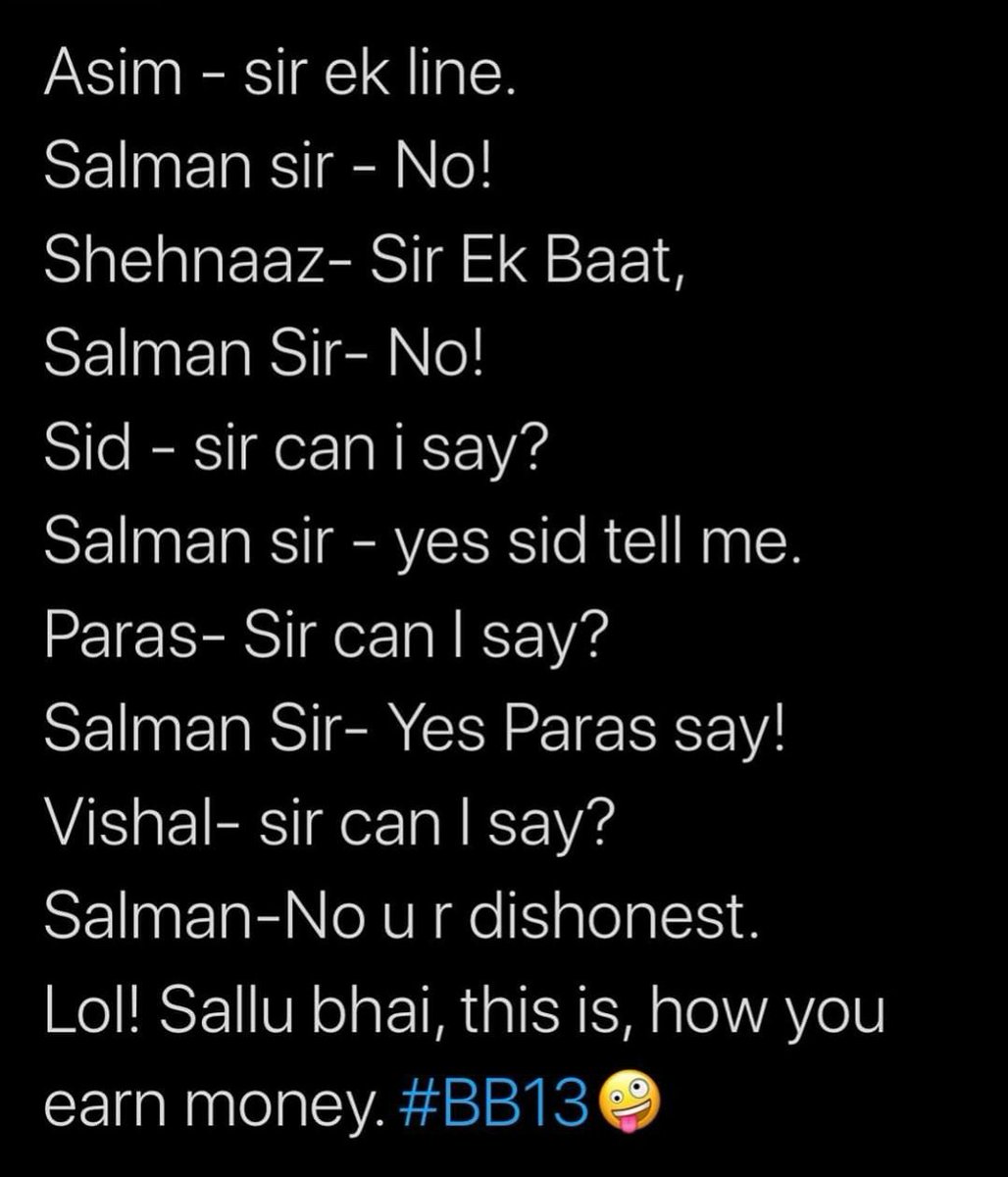 FatimaZahid1981's tweet photo. #baisedhost dis is how salam khan treats Asim..vishal n sana ....shame on BB13... worst season of da ERA .. #IStandByAsim https://t.co/f7pZtefgOZ