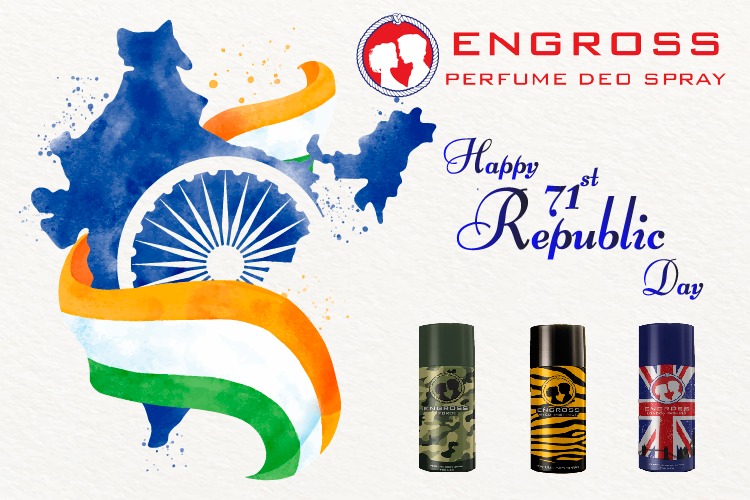DeoEngross's tweet photo. Happy Republic Day #Engross #Perfume #Deo #Spray #IndianRepublicDay #ORIGINALFRENCH #PERFUME https://t.co/2e6anOwATr