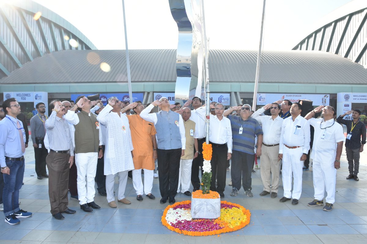 SGCCI_Surat's tweet photo. #Republic_Day #Celebration at #SIECC, Sarsana, Surat https://t.co/LplNVox2wE