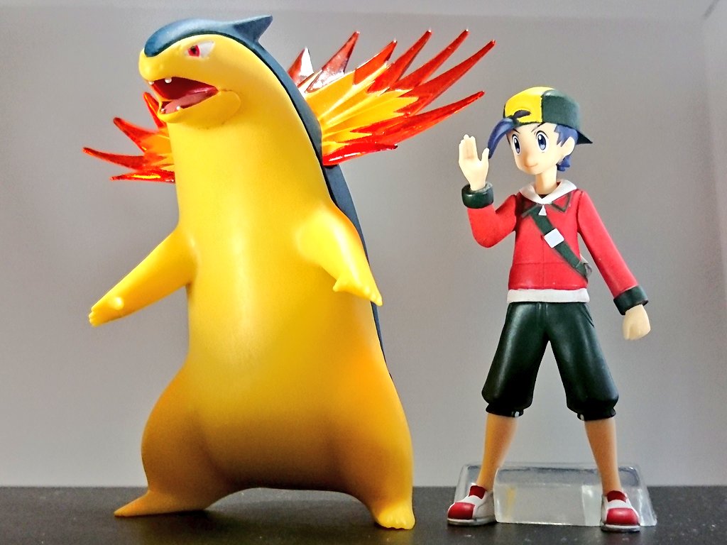 ポケモンスケールワールド バクフーンの色設定に沿って変わったらしいけど少し彩度高すぎない ポケモンnavi