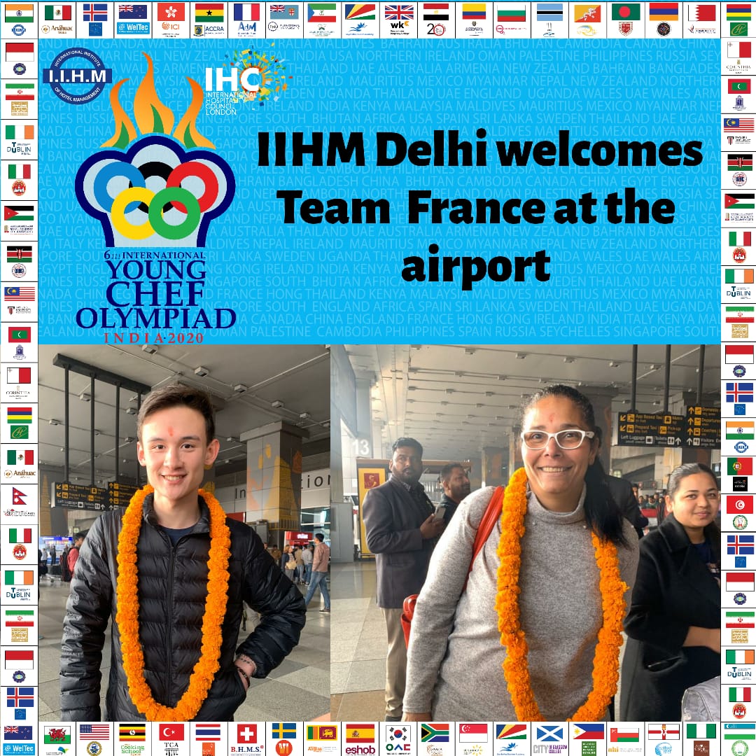 Ankit03233638's tweet photo. Welcome the teams at India #iihmbest3years #YCO2020 #Sustainability #UNsdg #BiggestCulinaryCompetition @subornobose @IIHMHOTELSCHOOL https://t.co/ALzqzz2oBL