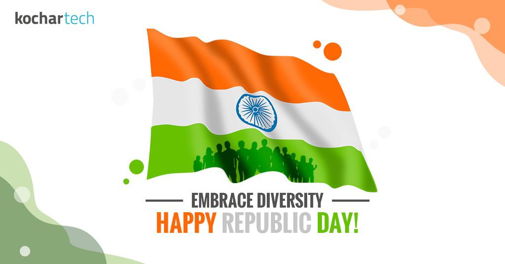 KocharTech's tweet image. “We are Indians, firstly and lastly.” — B. R. Ambedkar

#kochartech #republicday