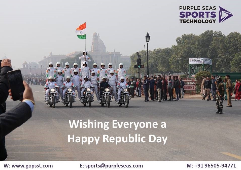 PurpleseaSports's tweet photo. #RepublicDay greetings from PSST 🙂.
#GoPSST #India #RepublicDayParade2020 #RepublicDay2020 https://t.co/h3BlTKreNN