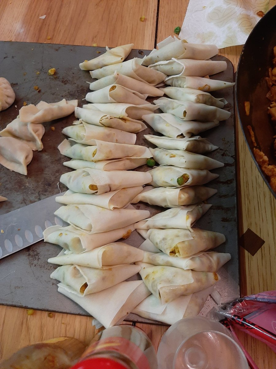 Many samosas