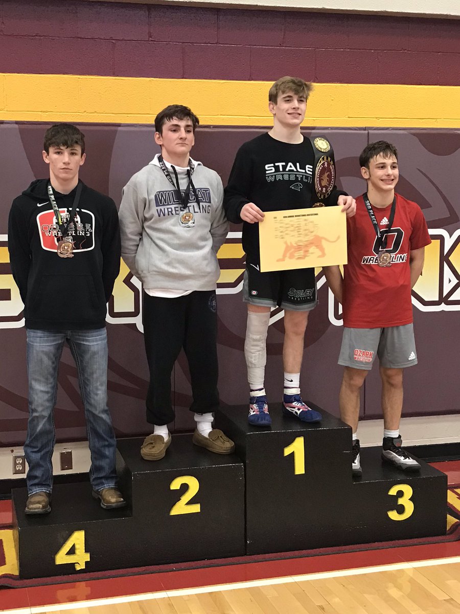 OdessaWrestling's tweet photo. Shon Badder with 4th place at the Winnetonka Tourney. @OHS_Activities https://t.co/toaqSSNIbW