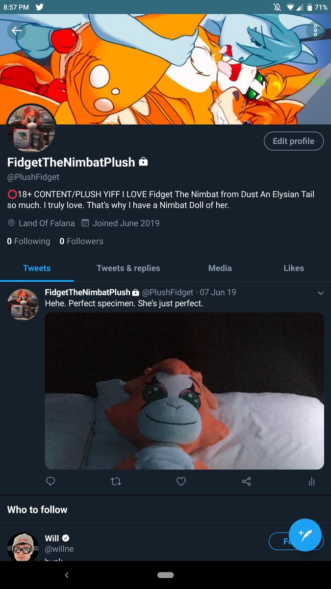 FidgetDaSlutBat's tweet image. I have a NSFW IRL account here. @PlushFidget not much posted yet but very 18+ content IRL.